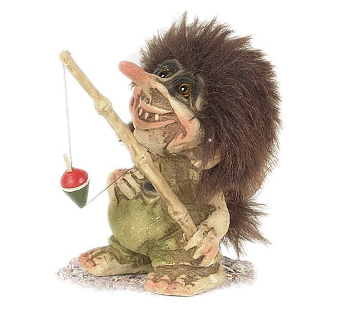 Main Image Troll fisherman, small (Troll # 069)