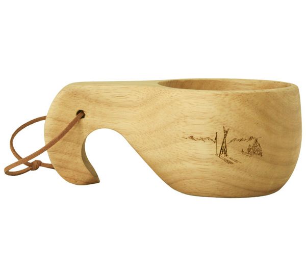 Main Image Large hiking cup with leather strap, 