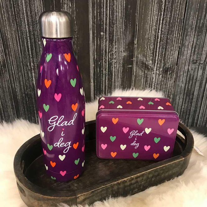 Main Image Vacuum flask, purple, 