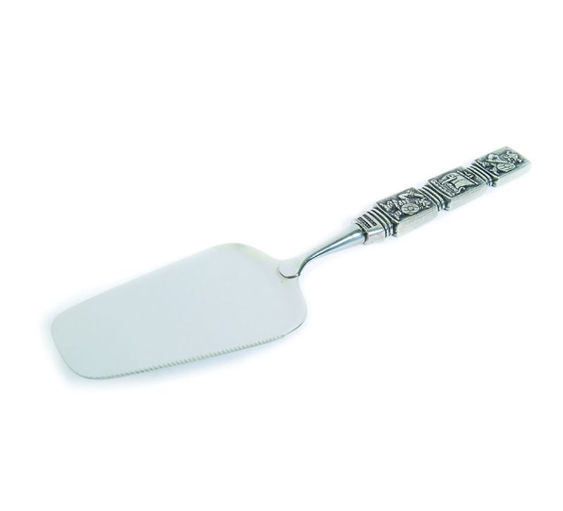 Viking pewter cake shovel, Tinn-Per