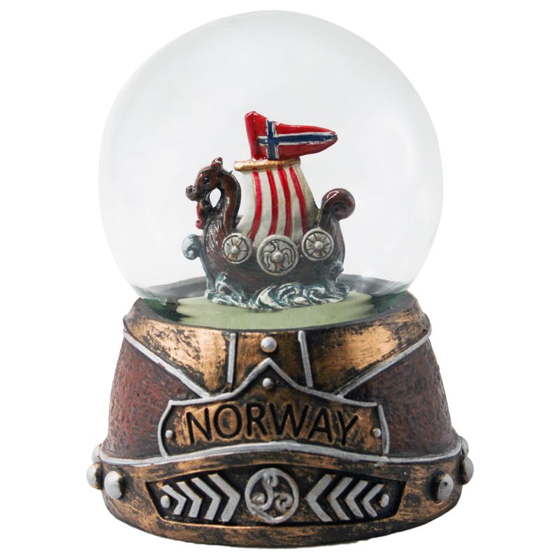 Waterball with viking ship