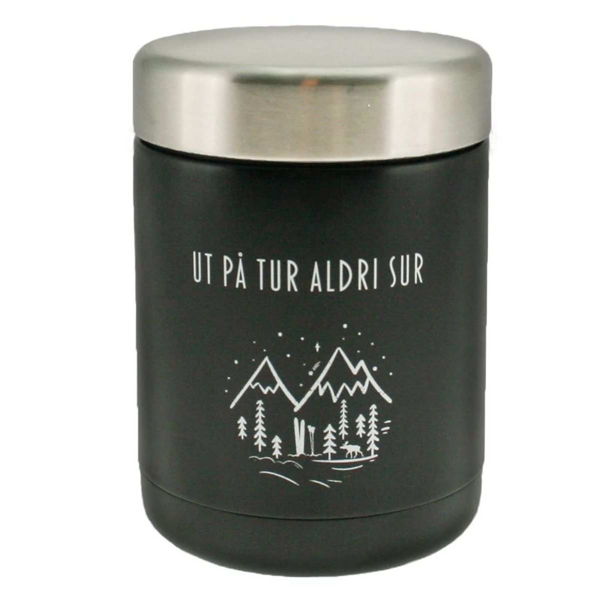 Vacuum food container, Black, Ut på Tur Aldri Sur