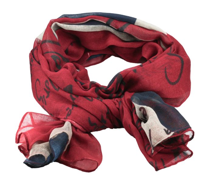 Main Image Scarf with Norwegian flag