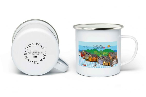 Main Image Enamel mug, Ålesund