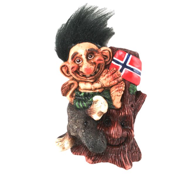 Main Image Magnet, troll with moose