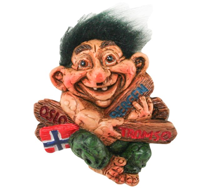 Main Image Magnet, troll with road signs