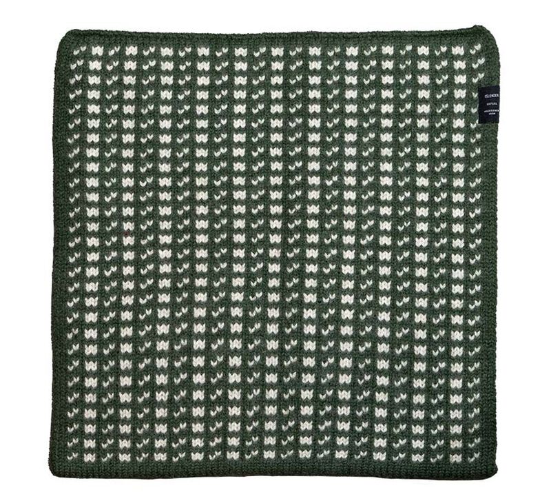 Sitting pad Islender, green/white