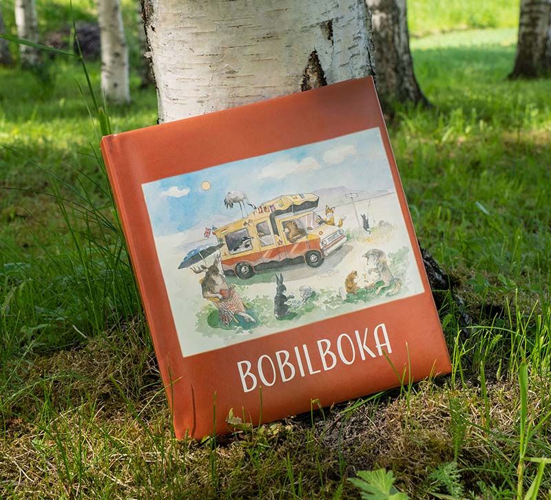The Campervan Book, terracotta