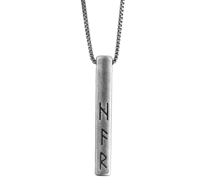Main Image Viking necklace, Runes