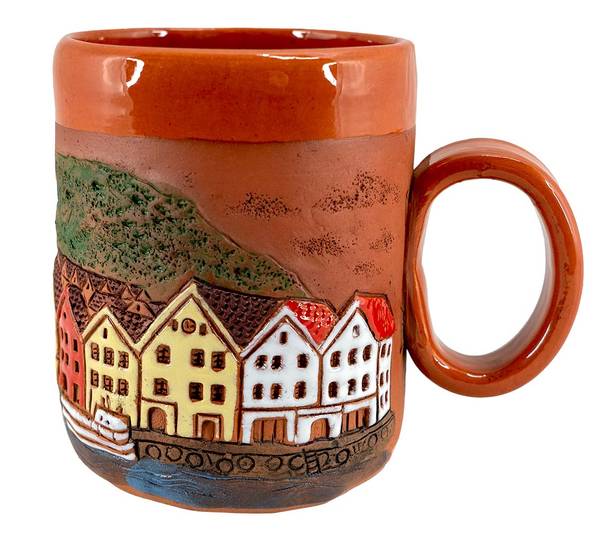 Main Image Mug, handmade ceramics, Bergen, 'The Pottery'