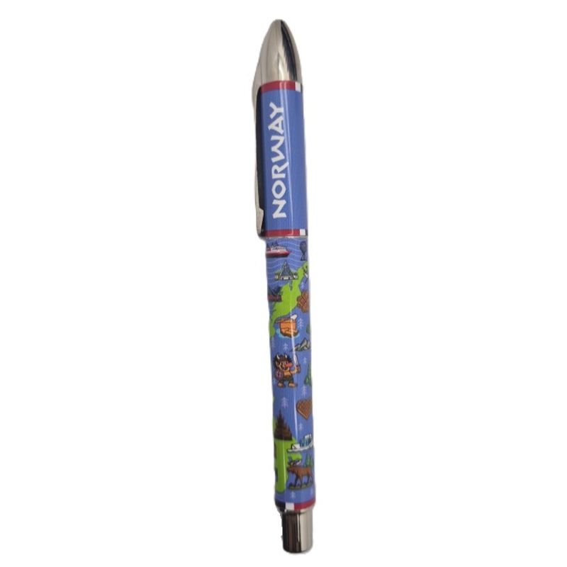 Pen, Map of Norway