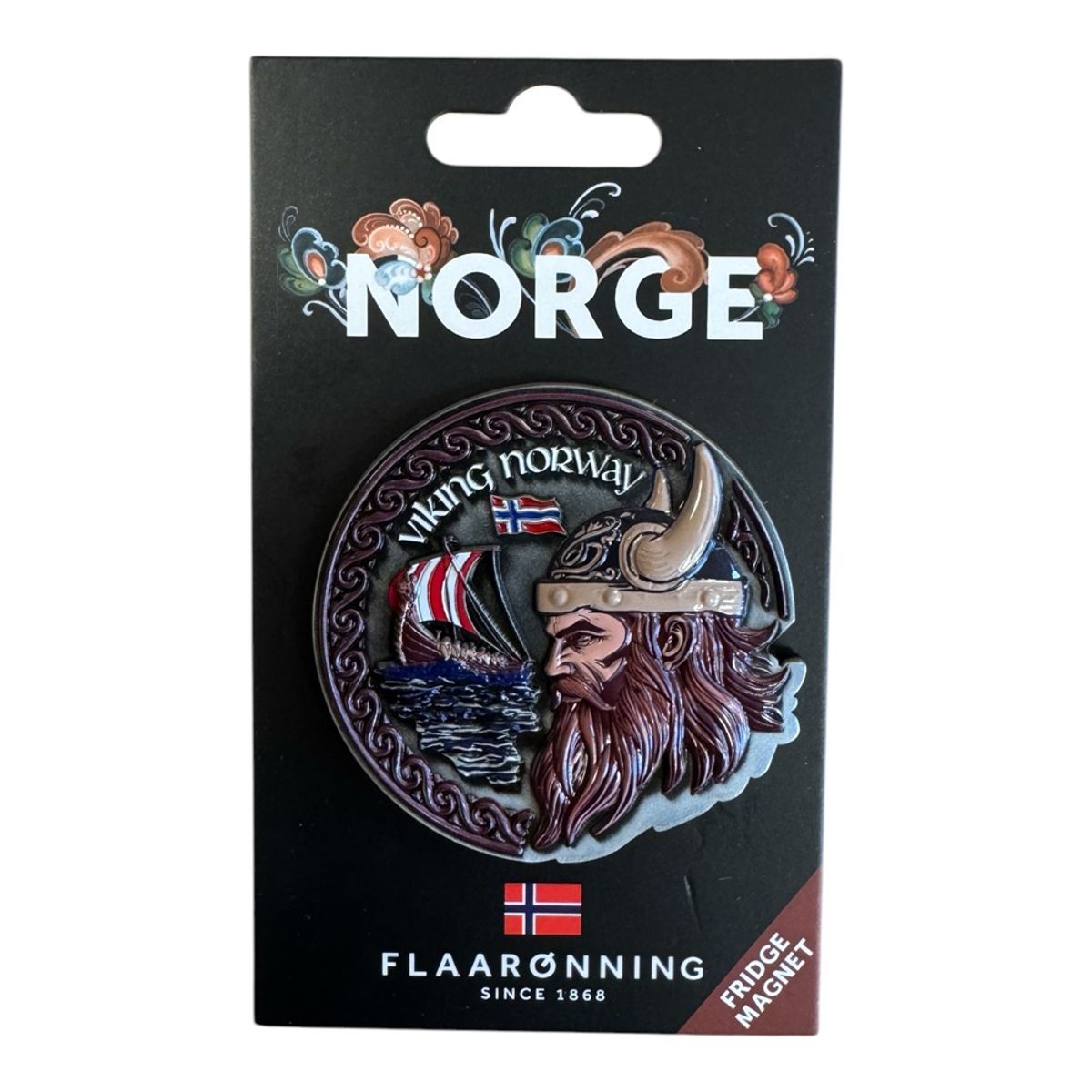Metal magnet, Viking and Viking ship