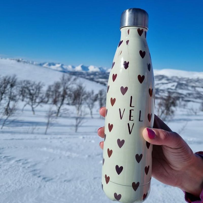Vacuum flask, sand, 