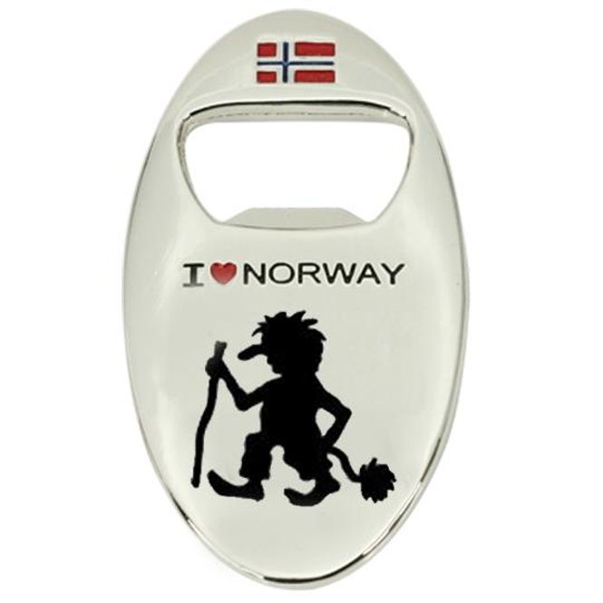 Main Image Magnet bottle opener, troll