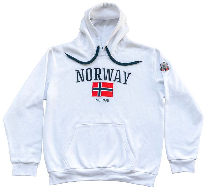 Main Image Hoodie, Norway, white