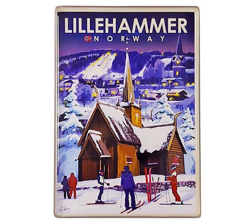 Magnet, Lillehammer, retro