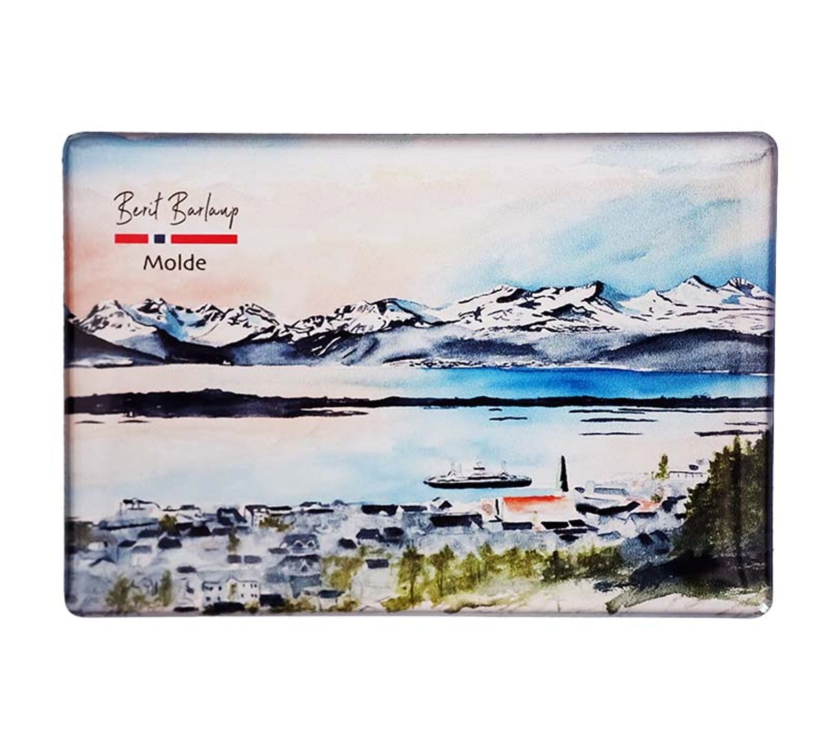 Magnet, Molde with mountains