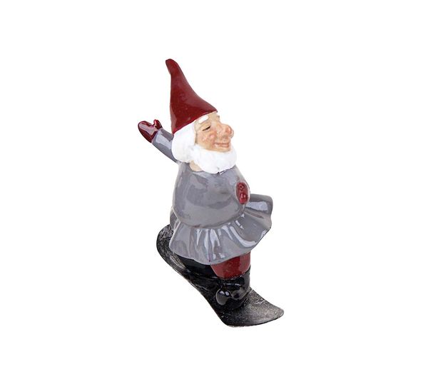 Main Image Santas skiing downhill, 8 pcs, Harvesttime